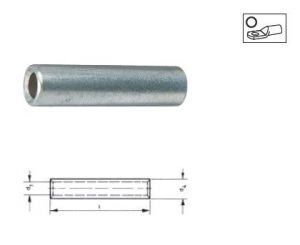 Медные соединительные гильзы для сплошных жил, 1,5-2,5 мм KLAUKE SV1525