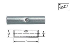 Никелевые соединительные гильзы, 10 мм KLAUKE 65R