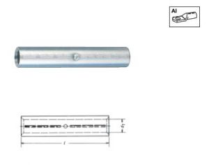 Алюминиевые соединительные гильзы для соединений без осевой нагрузки, 50–8 мм KLAUKE 446R
