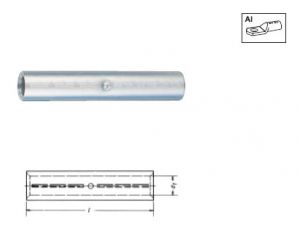 Алюминиевые соединительные гильзы по стандарту DIN, 185 мм KLAUKE 231R