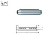 Алюминиевые соединительные гильзы без перегородки, 150 мм KLAUKE 410R