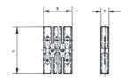 Плоские изолированные соединители, 35 x 15 мм KLAUKE 8102